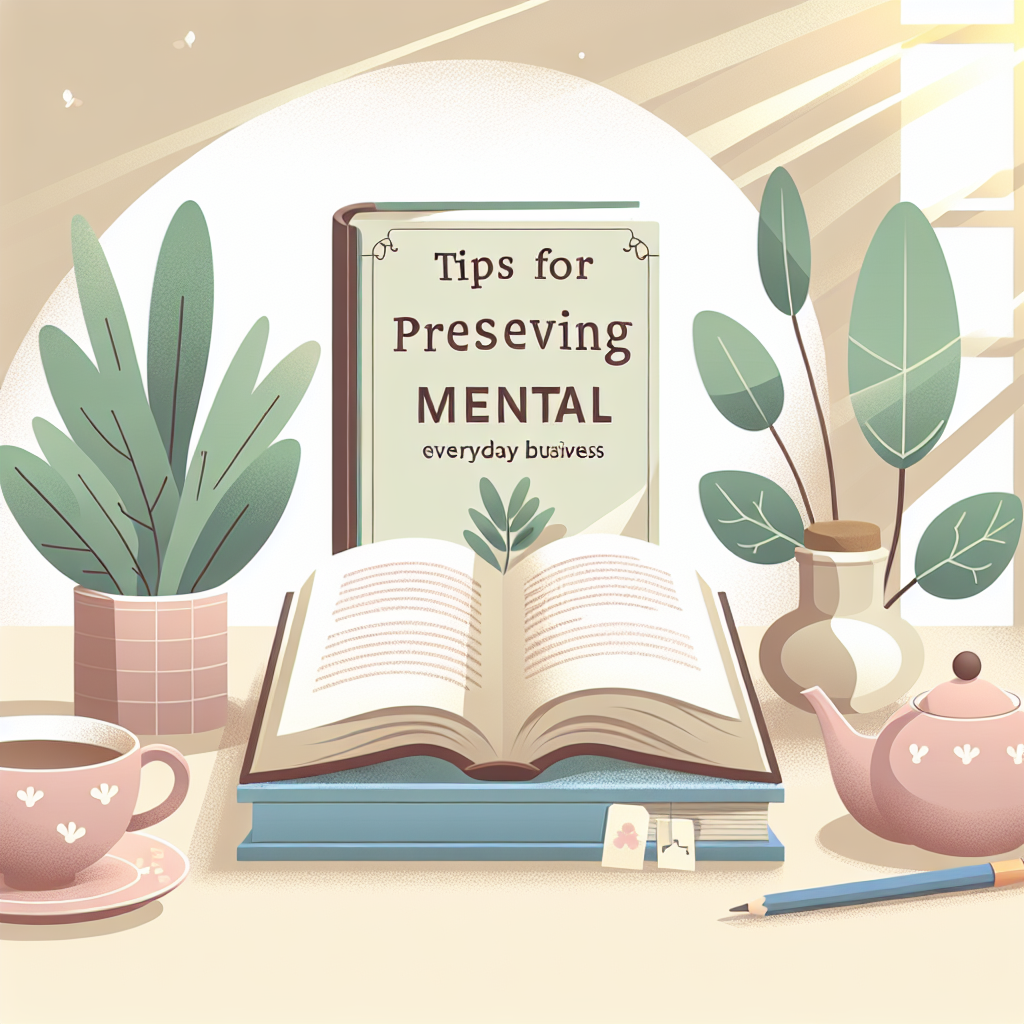 Tips Menjaga Kesehatan Mental di Tengah Kesibukan Sehari-hari