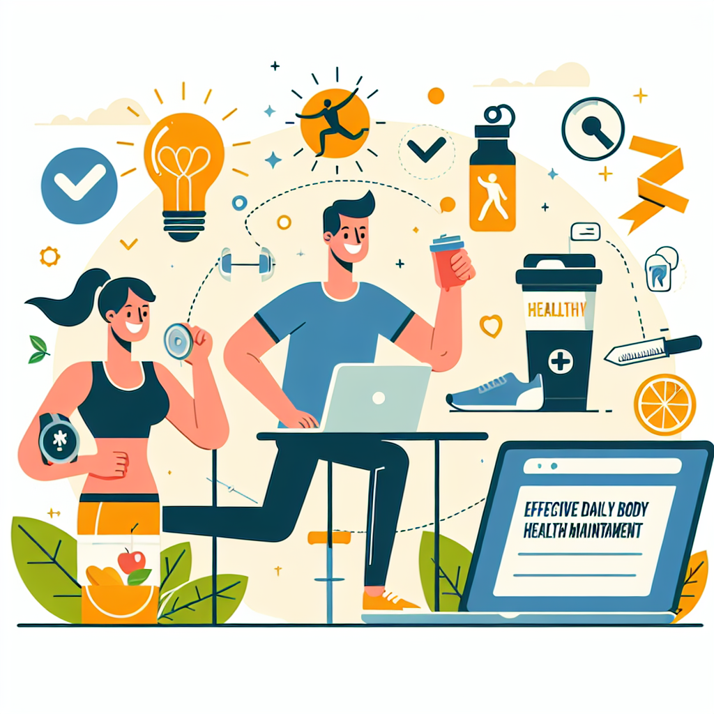 Tips Efektif Menjaga Kesehatan Tubuh Sehari-hari