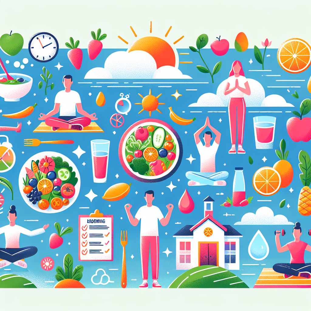 Tips Efektif Menerapkan Pola Hidup Sehat dalam Kehidupan Sehari-hari