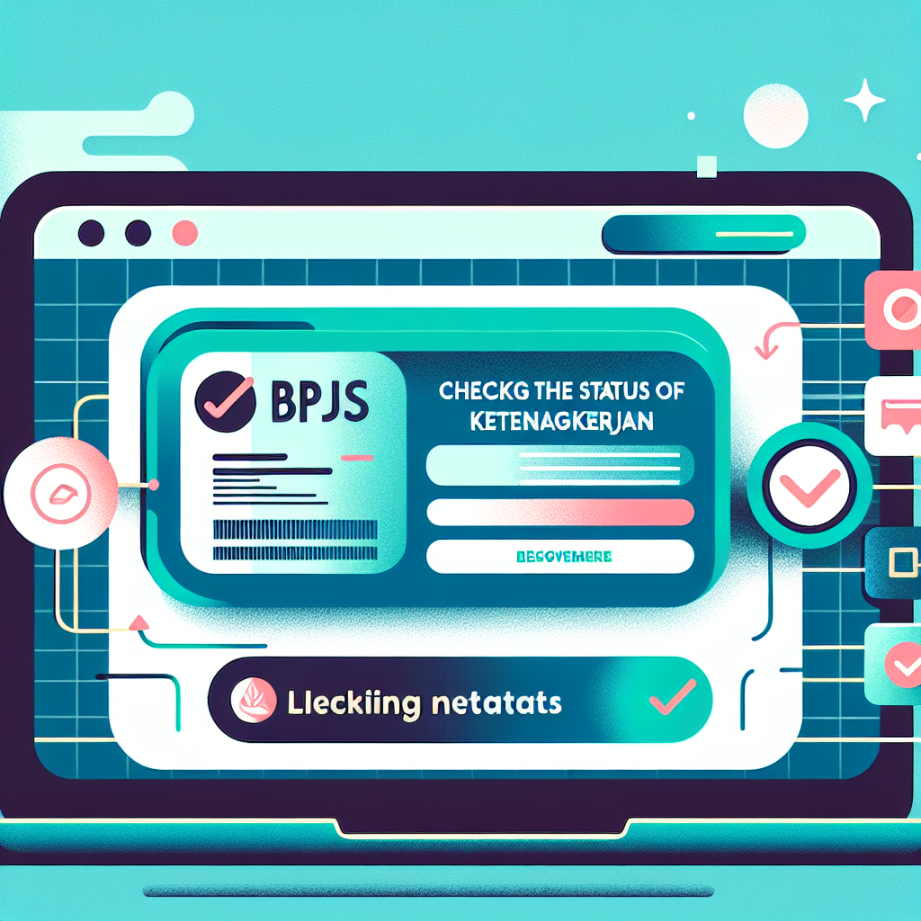 Cara Mengecek Status Kartu BPJS Ketenagakerjaan Secara Online Terbaru